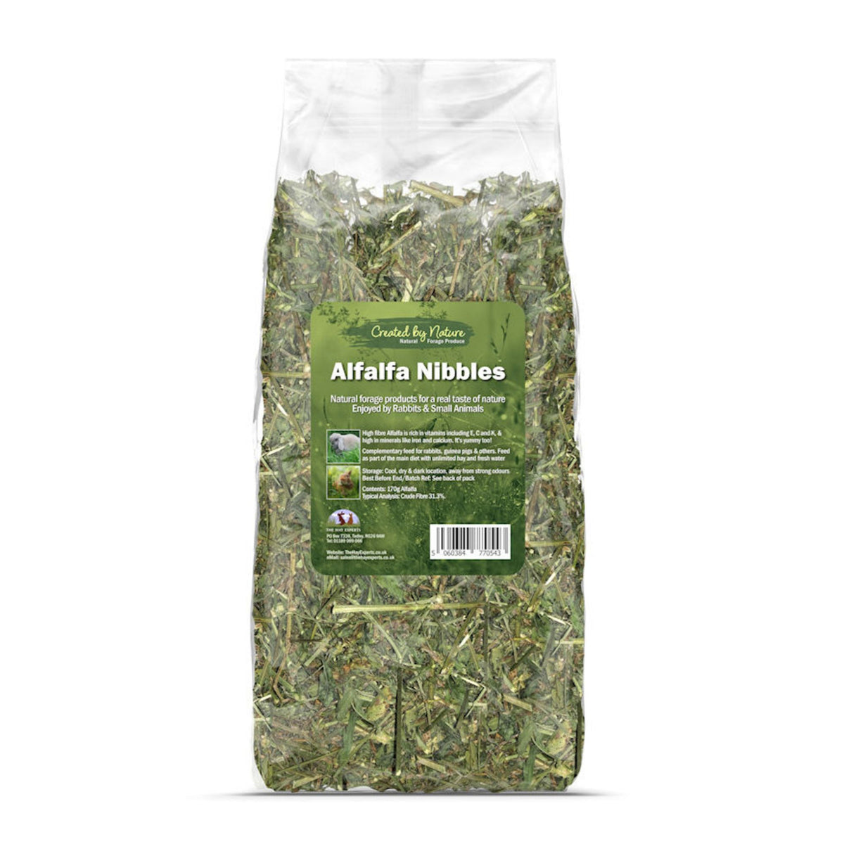 The Hay Experts Alfalfa Nibbles, Herbs for Rabbits | Barks &amp; Bunnies