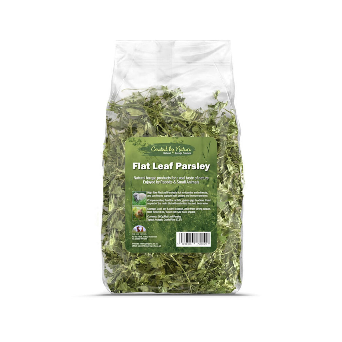 The Hay Experts Flat Leaf Parsley for Rabbits | Barks &amp; Bunnies