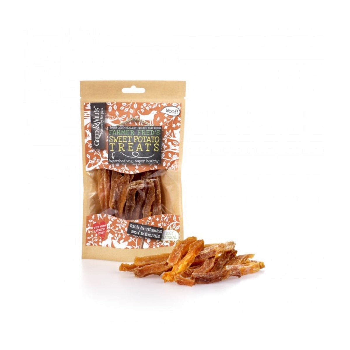 Green &amp; Wilds Sweet Potato Dog Treats | Barks &amp; Bunnies