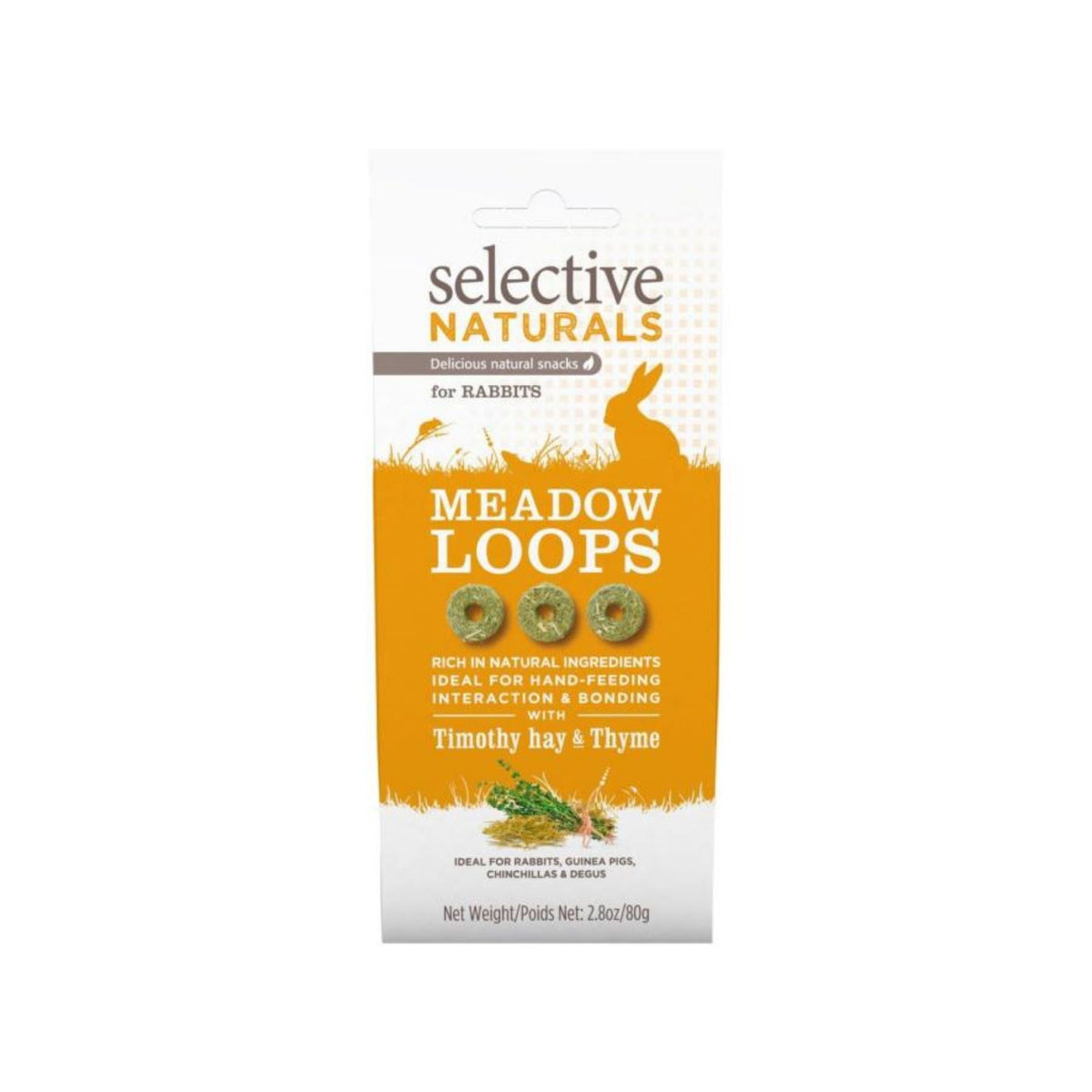 Supreme Selective Naturals Meadow Loops for Rabbits | Barks &amp; Bunnies