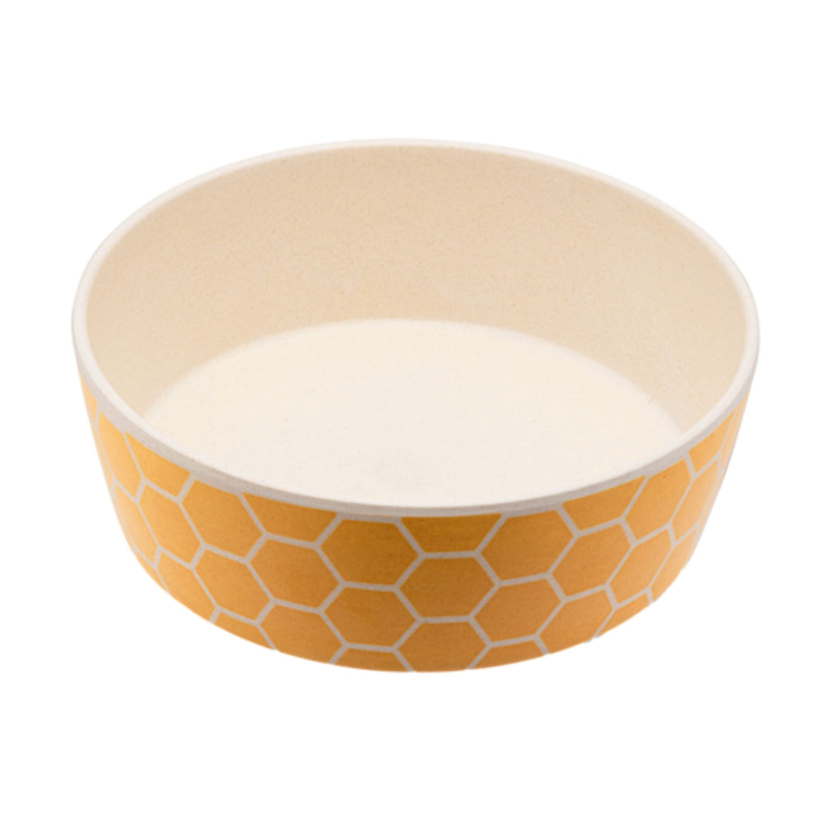 Beco Pets Eco-Friendly Bamboo Dog Pet Bowl Honeycomb | Barks &amp; Bunnies