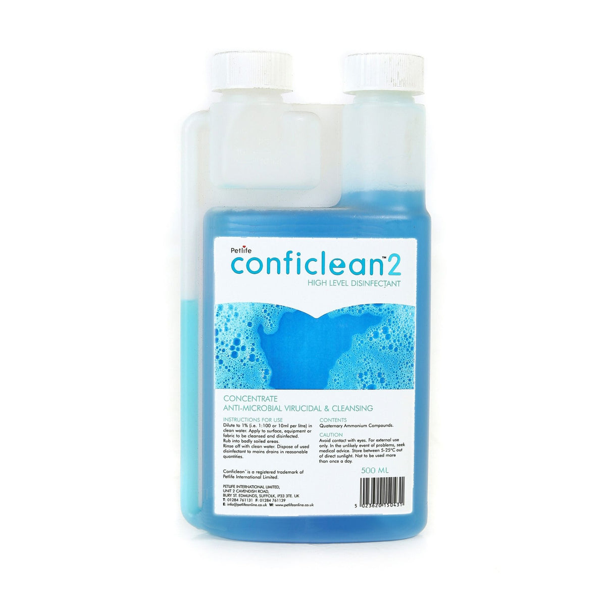 Conficlean2 Concentrated High Level Disinfectant | Barks &amp; Bunnies
