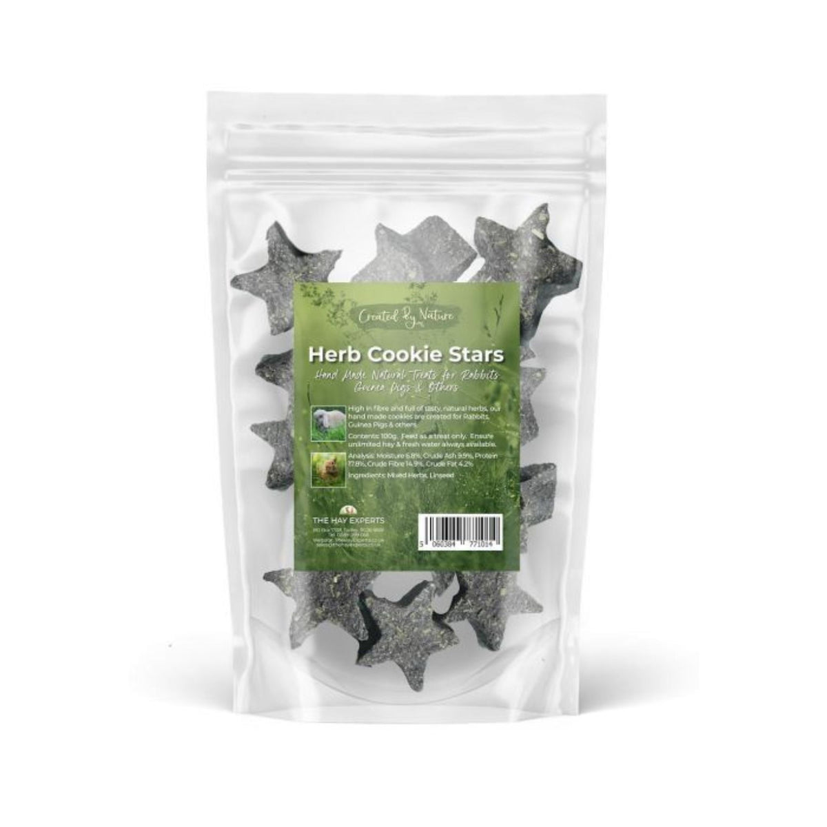 The Hay Experts Herb Cookie Stars | Barks &amp; Bunnies