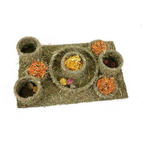 Rosewood Hay 'n' Treat Maze Toy for Rabbits | Barks &amp; Bunnies
