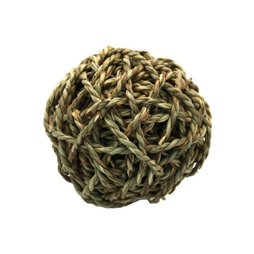 Rosewood Naturals Seagrass Fun Ball, Toys for Rabbits | Barks &amp; Bunnies