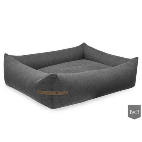 Bowl &amp; Bone Republic Loft Bed Graphite | Barks &amp; Bunnies