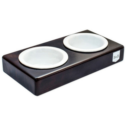 Bowl &amp; Bone Republic DUO CERAMIC Chestnut, Dog Bowl | Barks &amp; Bunnies