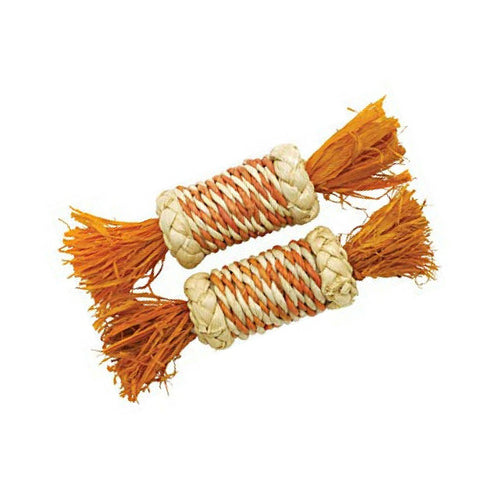 Rosewood Corn Rattle Roller Toy for Rabbits | Barks &amp; Bunnies
