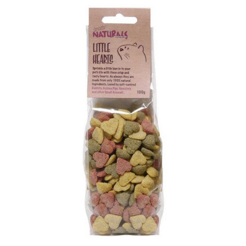 Rosewood Naturals Little Hearts, Rabbit Treats | Barks &amp; Bunnies