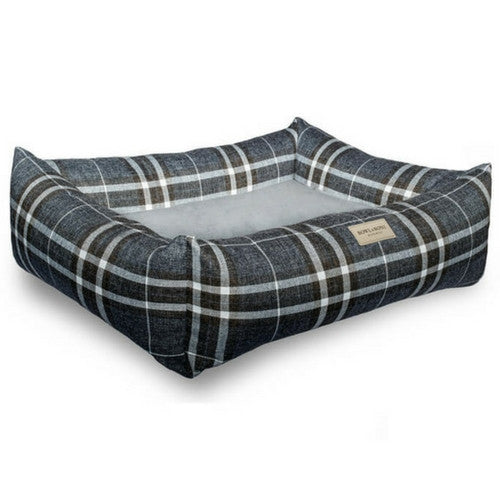 Bowl &amp; Bone Republic Scott Bed Blue, Dog Bed | Barks &amp; Bunnies
