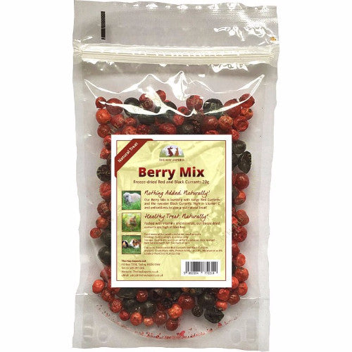 The Hay Experts Freeze Dried Berry Mix for Rabbits | Barks &amp; Bunnies