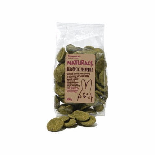 Rosewood Naturals Fenugreek Crunchies, Rabbit Treats | Barks &amp; Bunnies
