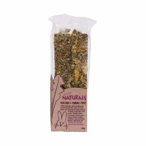 Rosewood Naturals Sunflower &amp; Camomile Sticks | Barks &amp; Bunnies