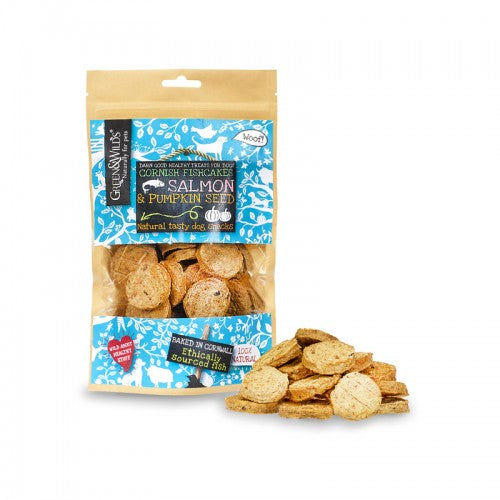 Green &amp; Wilds Cornish Fishcakes with Salmon &amp; Pumpkin Seed | Barks &amp; Bunnies