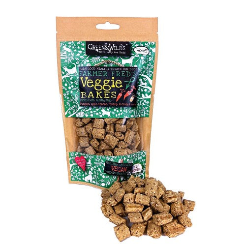 Green &amp; Wilds Farmer Fred's Veggie Bakes Dog Treats | Barks &amp; Bunnies